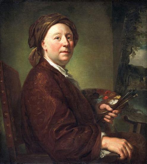 Anton Raphael Mengs Portrait of Richard Wilson France oil painting art